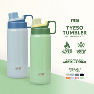 icon video play     icon arrow left boldicon arrow right bold Share:   Favorite (243) Tyeso Vacuum Insulated Tumbler Sports Thermos Bottle Keep Cold And Hot 600ML 750ML 900ML - Tyeso Philippines